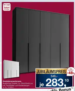 Möbel Inhofer Drehtürenschrank Angebot