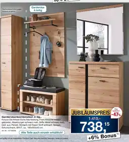 Möbel Inhofer Garderobenkombination 4-tlg Angebot