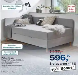Möbel Inhofer Polsterliege Angebot
