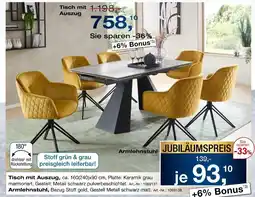 Möbel Inhofer Tisch mit auszug Angebot