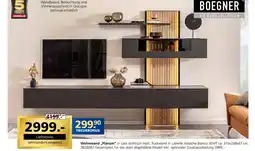 Segmüller Boegner wohnwand planum Angebot