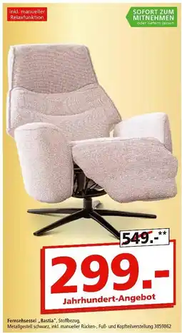 Segmüller Fernsehsessel bastia Angebot