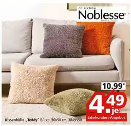 Segmüller Noblesse kissenhülle 'teddy' Angebot