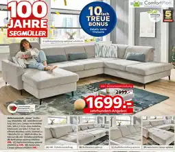 Segmüller Comfortplan wohnlandschaft sinue Angebot