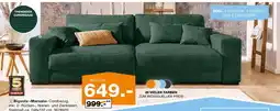 Segmüller Bigsofa marsala Angebot