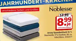 Segmüller Noblesse jersey-spannbetttuch Angebot