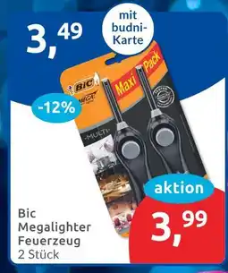 Budni Bic megalighter feuerzeug Angebot