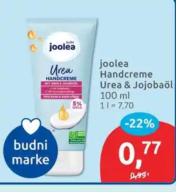 Budni Joolea handcreme urea & jojobaöl Angebot