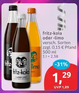 Budni Fritz-kola original Angebot