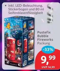 Budni Pustefix bubble fireworks Angebot