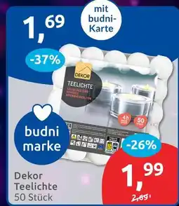 Budni Budni marke dekor teelichte Angebot