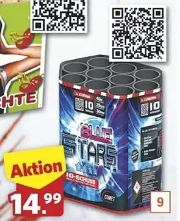 Famila Nord Ost LESLI FIREWORKS Blue Stars Angebot