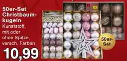 Wiglo Wunderland Christbaumkugeln 50er-Set Angebot