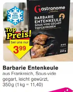 Wiglo Wunderland Gastronome BARBARIE ENTENKEULE SOUS VIDE GEGART TIEFGEFROREN Angebot