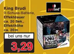 Wiglo Wunderland pyroland King Brudi Angebot