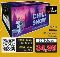 Wiglo Wunderland pyroland Chili Snow Angebot