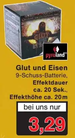 Wiglo Wunderland pyroland Glut und Eisen Angebot