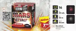 Combi 5 Mars Attack Systemfeuerwerk, 16 Schuss Angebot