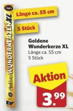 Combi Goldene Wunderkerze XL Angebot