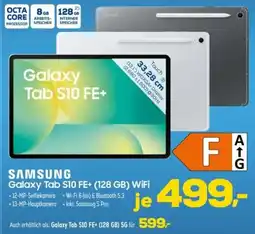 Euronics SAMSUNG Galaxy Tab S10 FE+ (128 GB) WiFi Angebot
