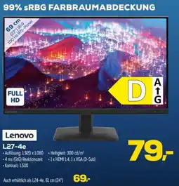 Euronics Lenovo L27-4e Angebot
