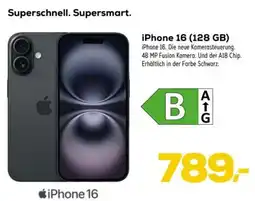 Euronics iPhone 16 (128 GB) Angebot