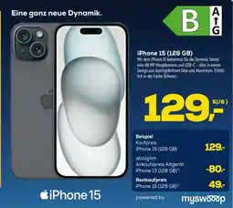 Euronics iPhone 15 (128 GB) Angebot