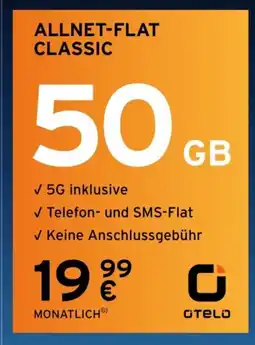 Euronics Allnet-flat classic OTELO Angebot