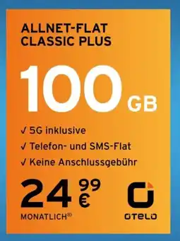 Euronics Allnet-flat classic OTELO Angebot