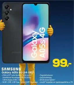 Euronics SAMSUNG Galaxy A05s 4G (64 GB)" Angebot