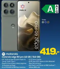 Euronics motorola edge 60 pro (12 GB / 512 GB) Angebot