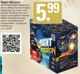 WEZ Comet Night Mission Angebot