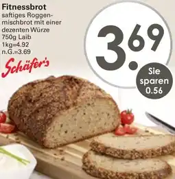 WEZ Schäfer's Fitnessbrot Angebot