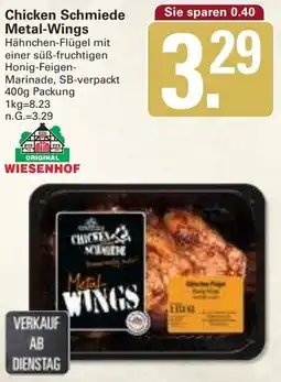 WEZ WIESENHOF Chicken Schmiede Metal-Wings Angebot