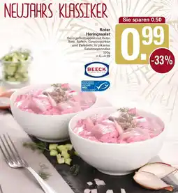 WEZ BEECK Roter Heringssalat Angebot