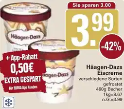 WEZ Häagen-Dazs Eiscreme Angebot