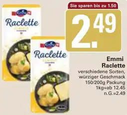 WEZ Emmi Raclette Angebot