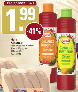 WEZ Hela Ketchup Angebot