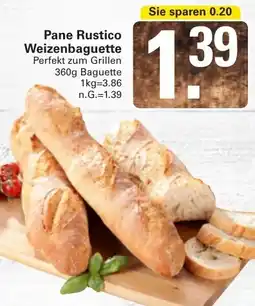 WEZ Pane Rustico Weizenbaguette Angebot