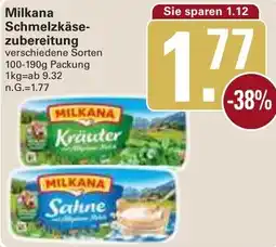 WEZ Milkana Schmelzkäsezubereitung Angebot