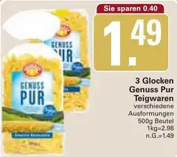 WEZ 3 Glocken Genuss Pur Teigwaren Angebot