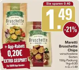 WEZ Maretti Bruschette Chips Angebot