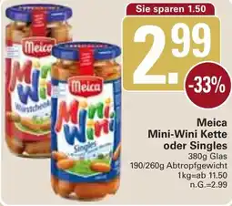 WEZ Meica Mini-Wini Kette oder Singles Angebot