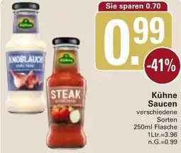 WEZ Kühne Saucen Angebot
