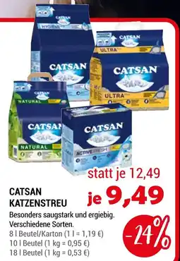 Zookauf Catsan katzenstreu 8 l Angebot