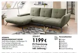 Hardeck Steinpol wohnlandschaft dover Angebot