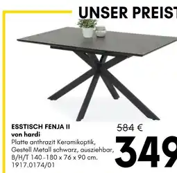 Hardeck Hardi esstisch fenja ii Angebot