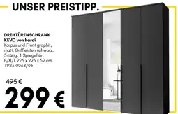 Hardeck Hardi drehtürenschrank kevo Angebot