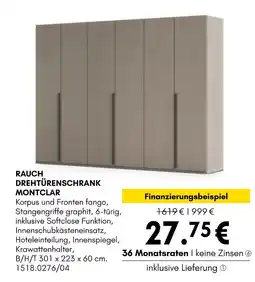 Hardeck Rauch drehtürenschrank montclar Angebot