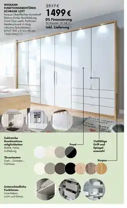 Hardeck Wiemann funktionsdrehtürenschrank loft Angebot